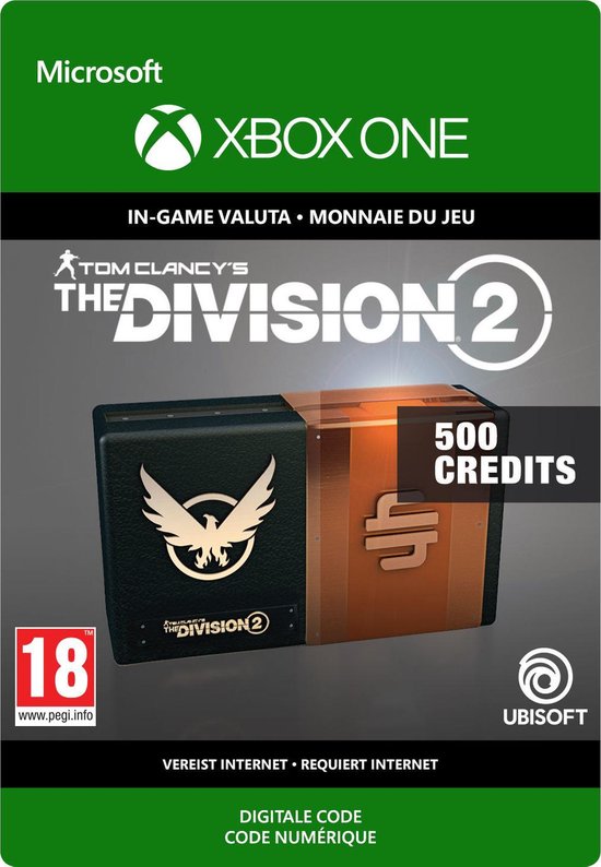 The Division 2: 500 Premium Credits Pack - Xbox One Download - Ubisoft