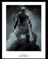 Gb Eye Poster In Lijst Skyrim Dragon Born 30 X 40 Cm