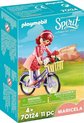 foto van PLAYMOBIL Maricela met fiets - 70124
