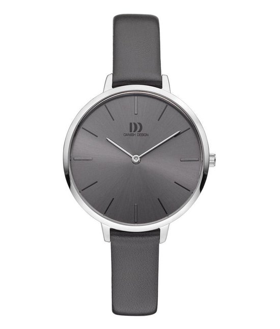 Danish Design IV14Q1180 horloge dames - grijs - edelstaal
