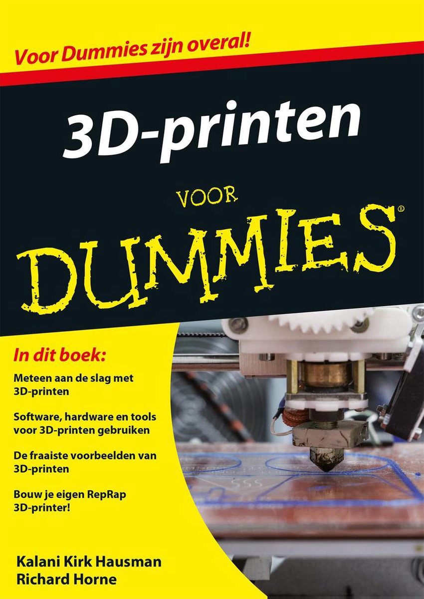 neem medicijnen Schiereiland Hertog Voor Dummies - 3D-printen voor Dummies (ebook), Kalani Kirk Hausman |  9789045352145 |... | bol.com