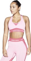 Pursue Fitness Seamless Sportbeha Dames Roze Maat M