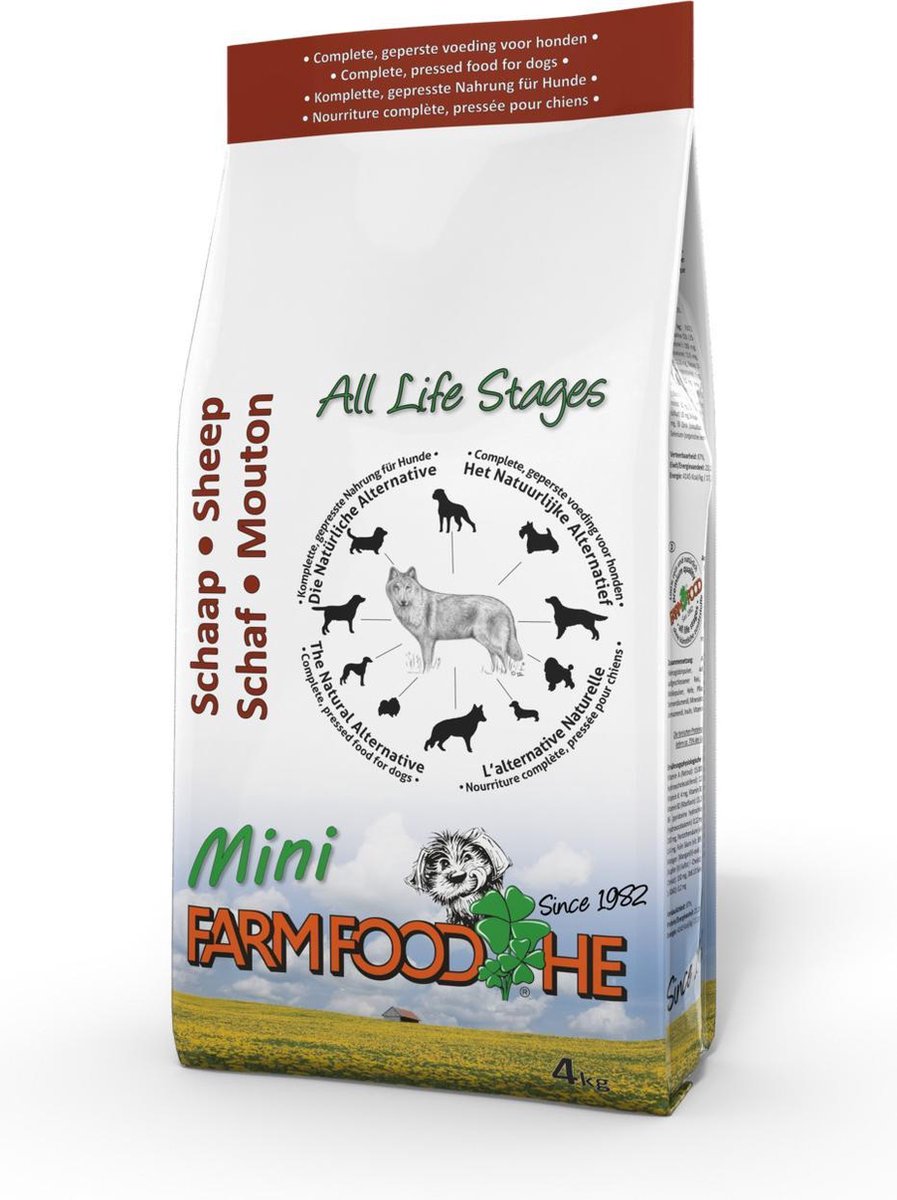 Farm Food High Energy Mini - Schaap - Hondenvoer - 4 kg