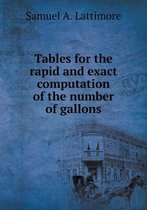 Tables for the rapid and exact computation of the number of gallons