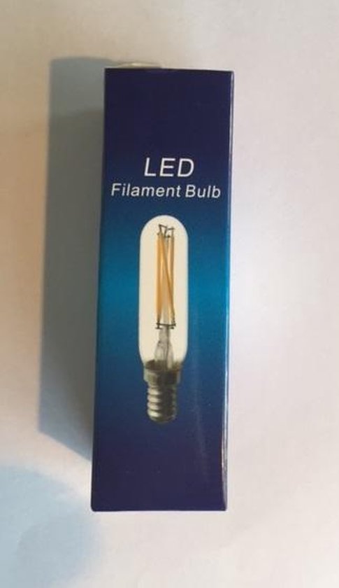 bol.com | Gloeilicht LED Afzuigkap / buislamp T25x85 mm 4W = 40W kleine  fitting E14 2200K Niet...
