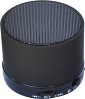 Bluetooth Speaker Luidspreker - Mini Round - Zwart