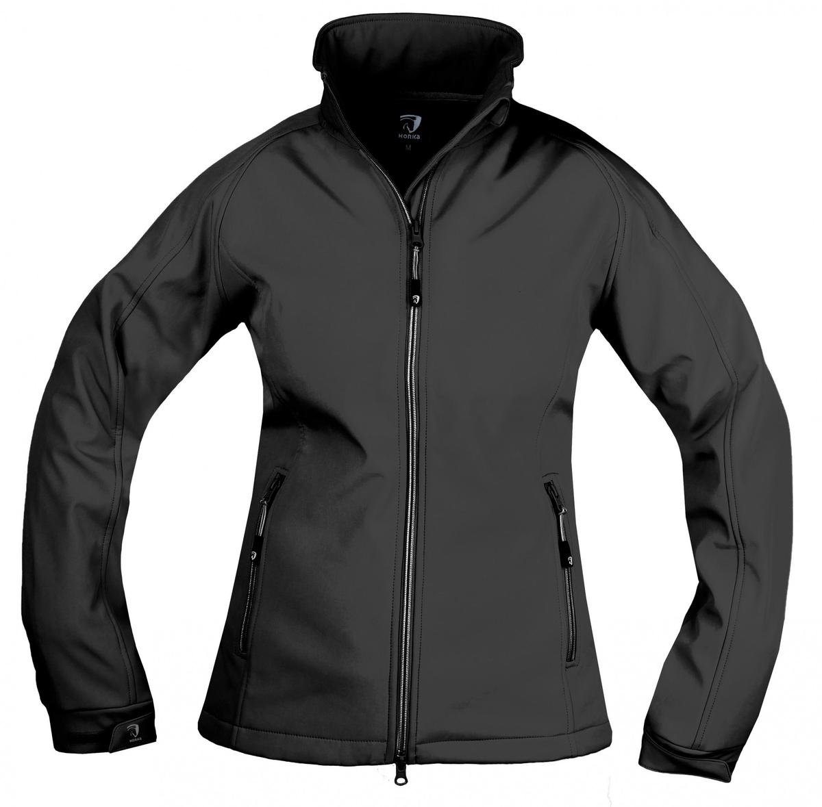 Softshell Jas Silhouette Zwart