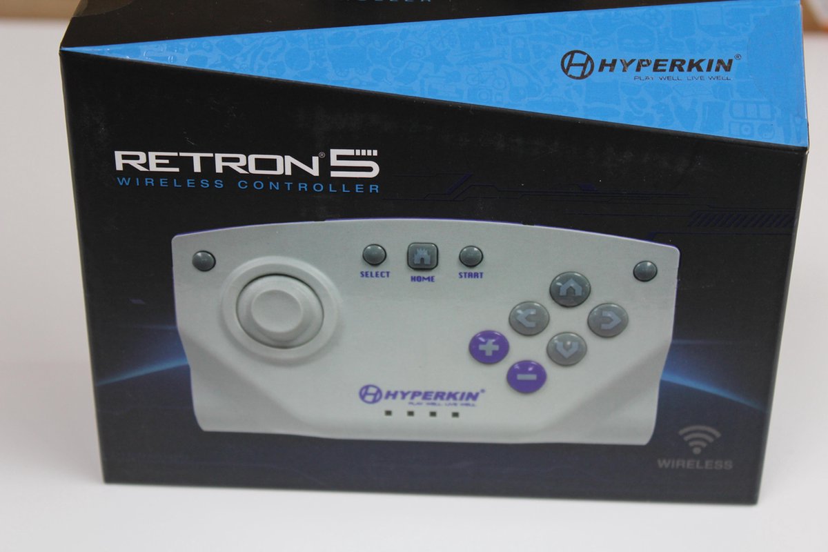 Hyperkin RetroN 5 Bluetooth Wireless Controller Gray