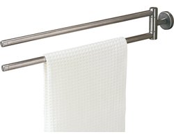 Tiger Boston - Handdoekrek 2-armig - 51 cm - RVS geborsteld