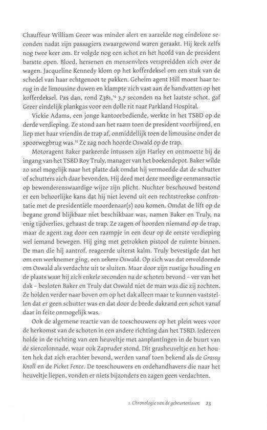 Tekstpagina met een Nederlandse biografie van JFK.