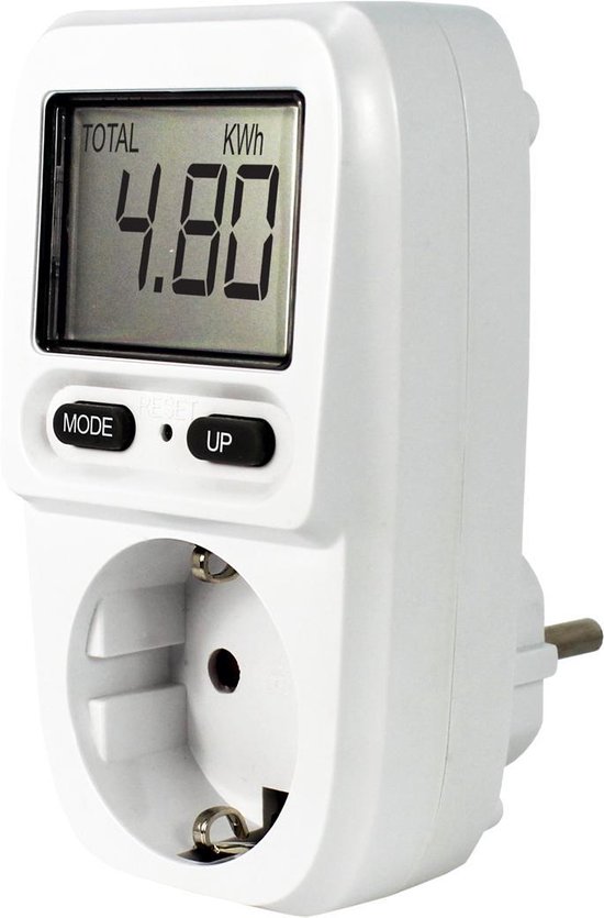 Afbeelding van EcoSavers Energie Meter Mini | Energieverbruiksmeter | Energiemeter | Electriciteitsmeter Compact | GS keurmerk