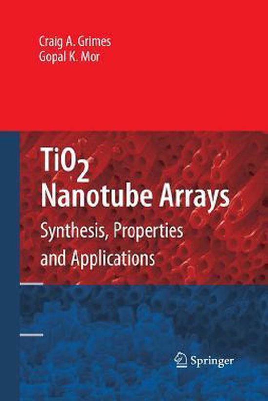 TiO2 Nanotube Arrays - cover