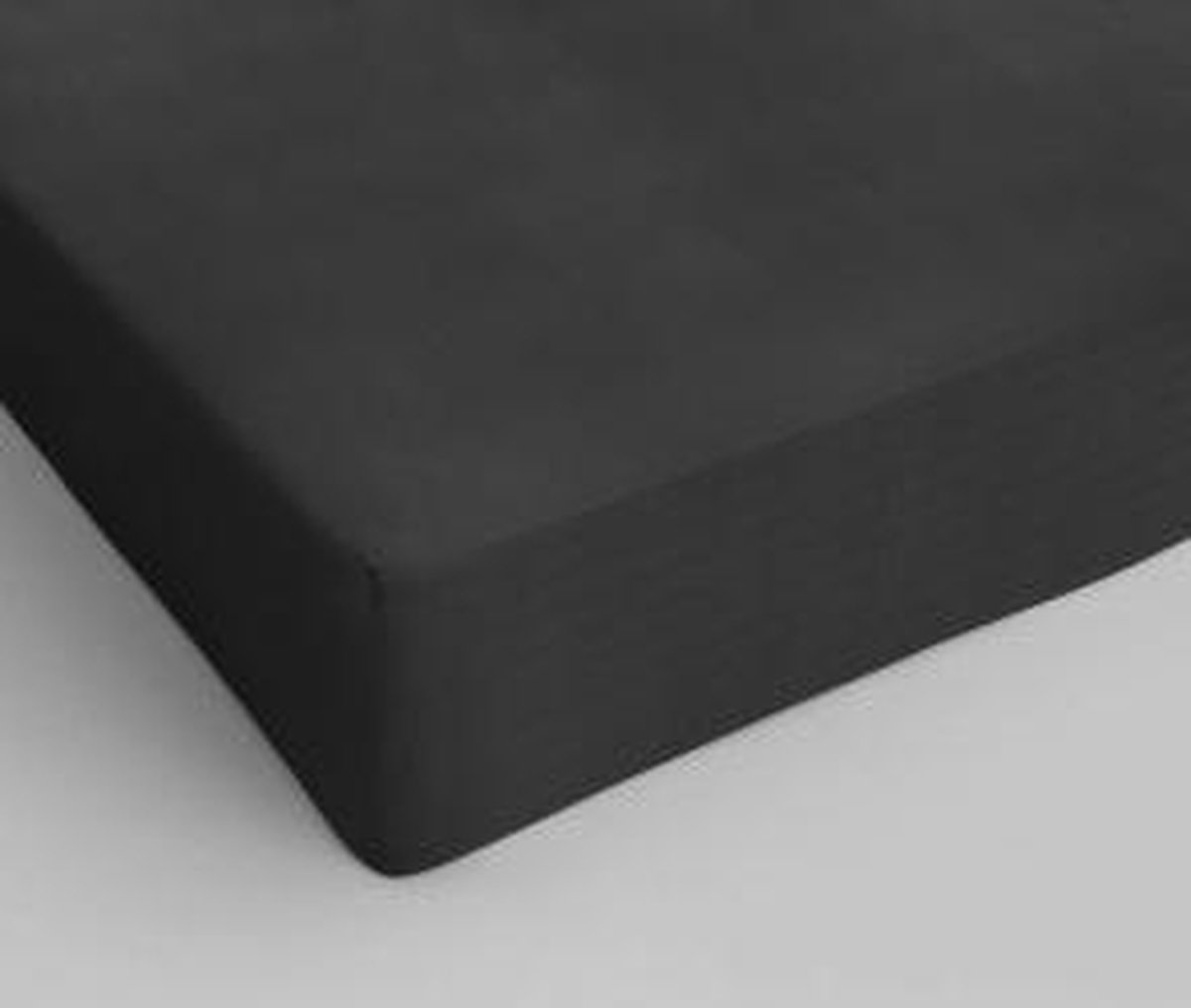 Papillon hoeslaken - dubbel jersey - 90 x 200 - Grijs