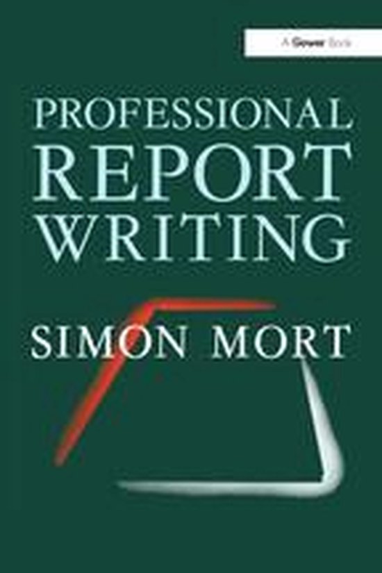 Professional Report Writing - cover