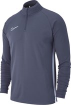 Nike Dry Academy 19 Drill Top Sportshirt Heren - grijs