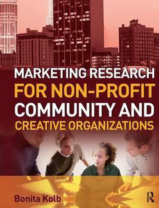 Marketing Research for Non-Profit, Community and Creative Or ... - cover
