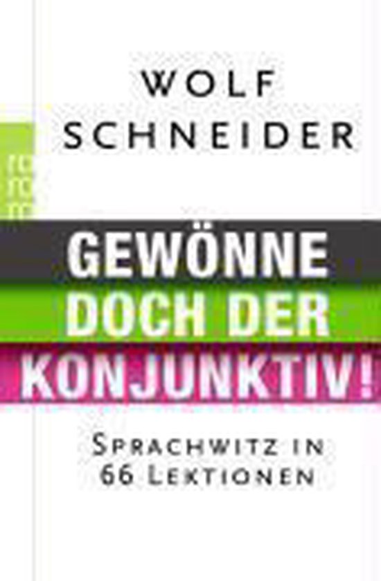 Gewönne doch der Konjunktiv! - cover