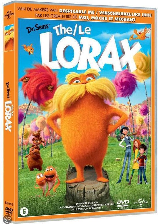 Cover van de film 'Dr. Seuss' De Lorax En Het Verdwenen Bos'