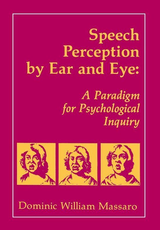 Speech Perception By Ear and Eye - cover