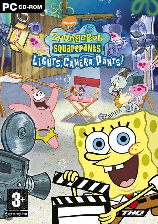 Spongebob: Licht Uit Camera Aan Pc Cd Rom
