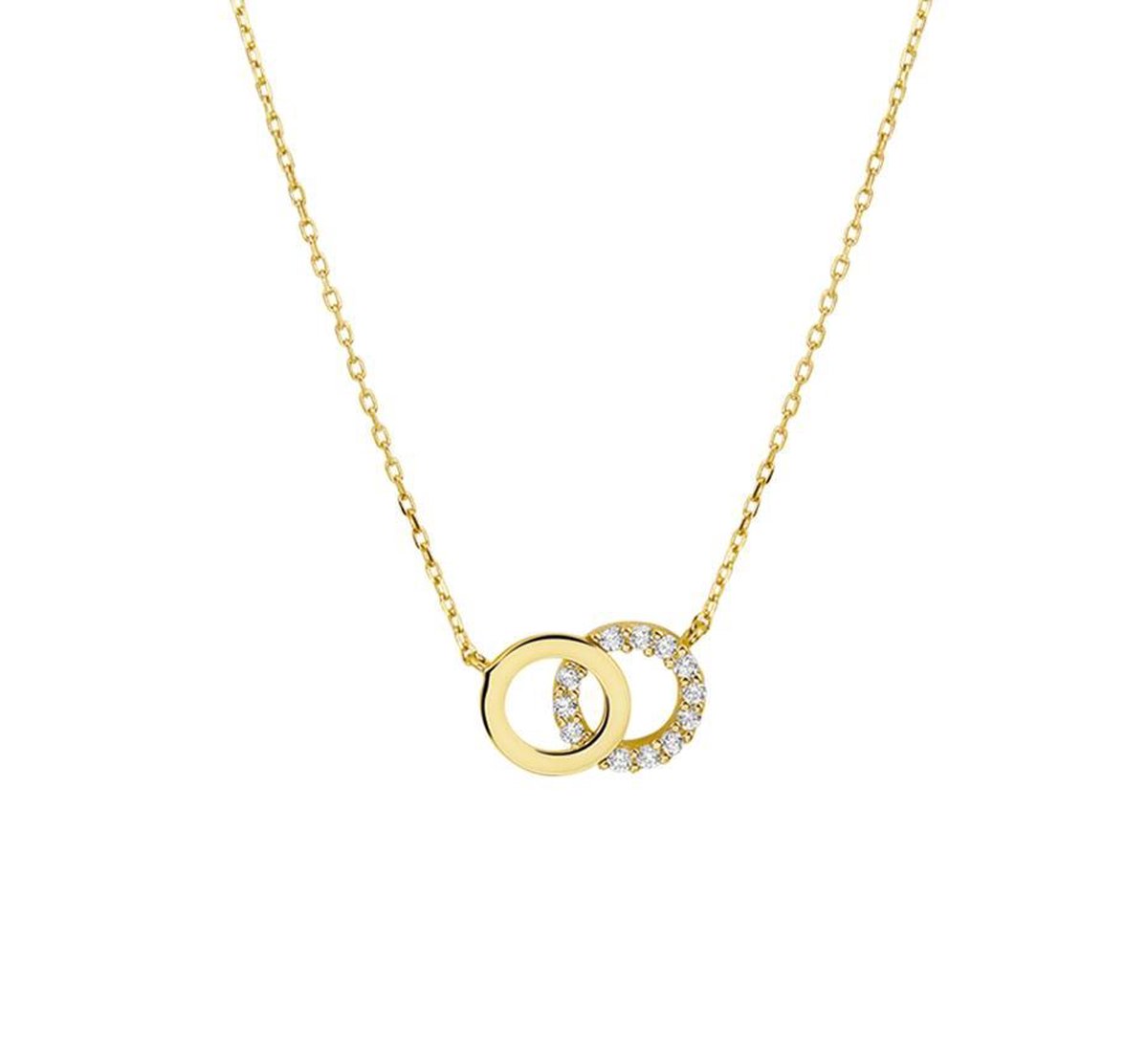 Collier zirkonia 40 - 42 - 44 cm