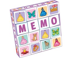 foto van Tactic Memory - Kaartspel - Memo - Prinsessen en dieren