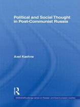 BASEES/Routledge Series on Russian and East European Studies- Political and Social Thought in Post-Communist Russia