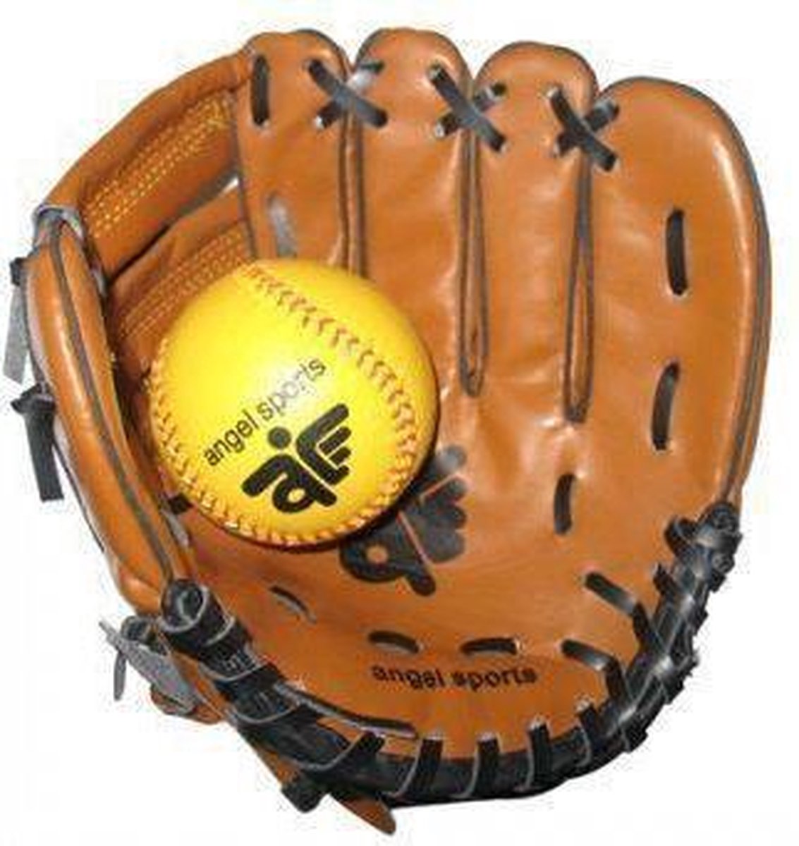 Gants de baseball Angel Sports avec ballon | bol.com