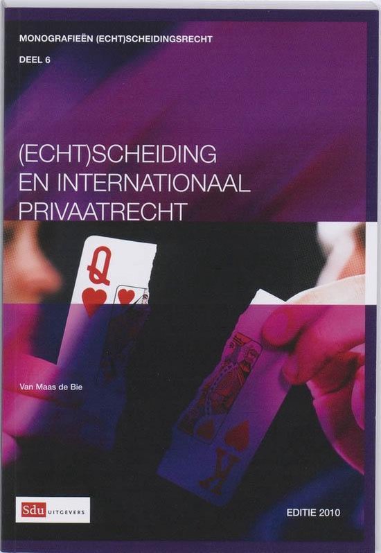 Cover van het boek '(Echt)scheiding en internationaal privaatrecht' van A. van Maas de Bie