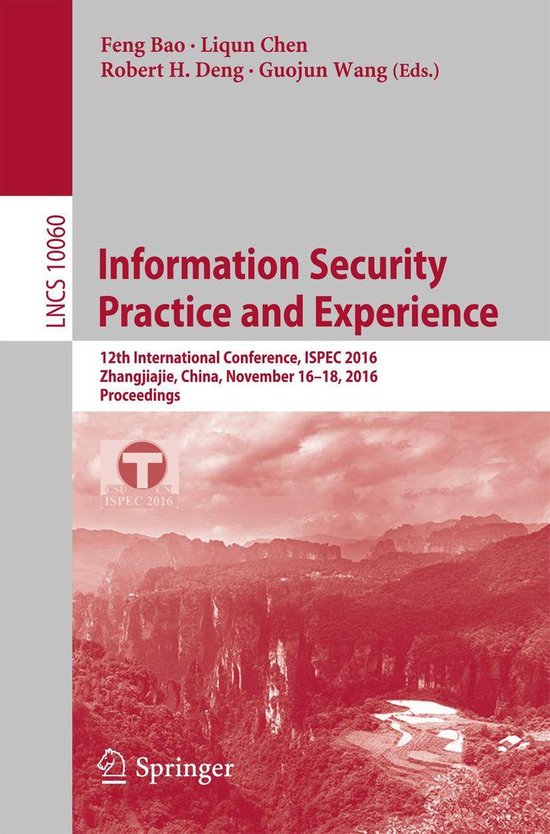 Springer Nature Proceedings Computer Science - Information S ... - cover