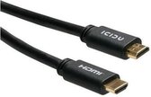 ICIDU - 1.4 HDMI kabel - 1 m - Zwart