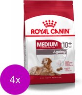 Royal Canin Shn Medium Aging 10plus - Nourriture pour chiens - 4 x 3 kg