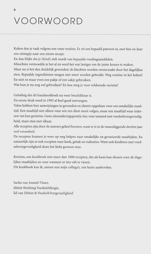 Basiskookboek bij voedselallergie en -intolerantie