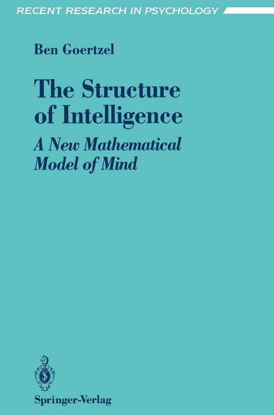 Recent Research in Psychology - The Structure of Intelligenc ... - cover