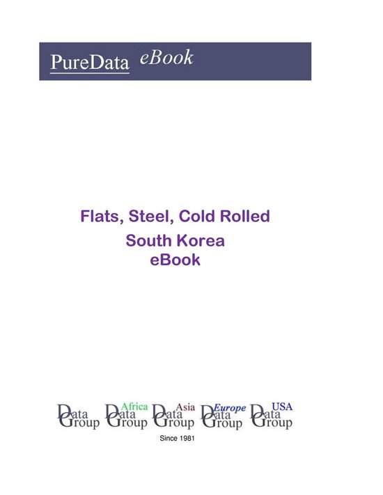 PureData eBook - Flats, Steel, Cold Rolled in South Korea - cover
