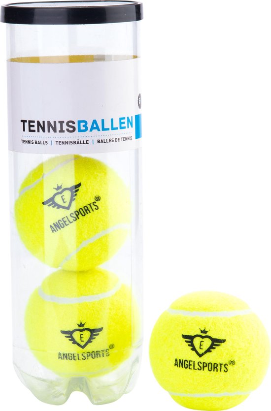 Balles de tennis Angel Sports 3 pièces dans une tube