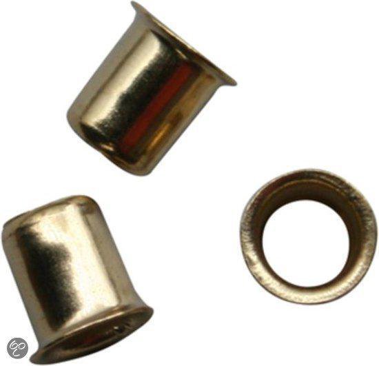 Huls voor Plankdrager Vernikkeld 7 mm 100 Stuks