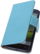 PU Leder Turquoise LG G3 Book/Wallet case/case Telefoonhoesje