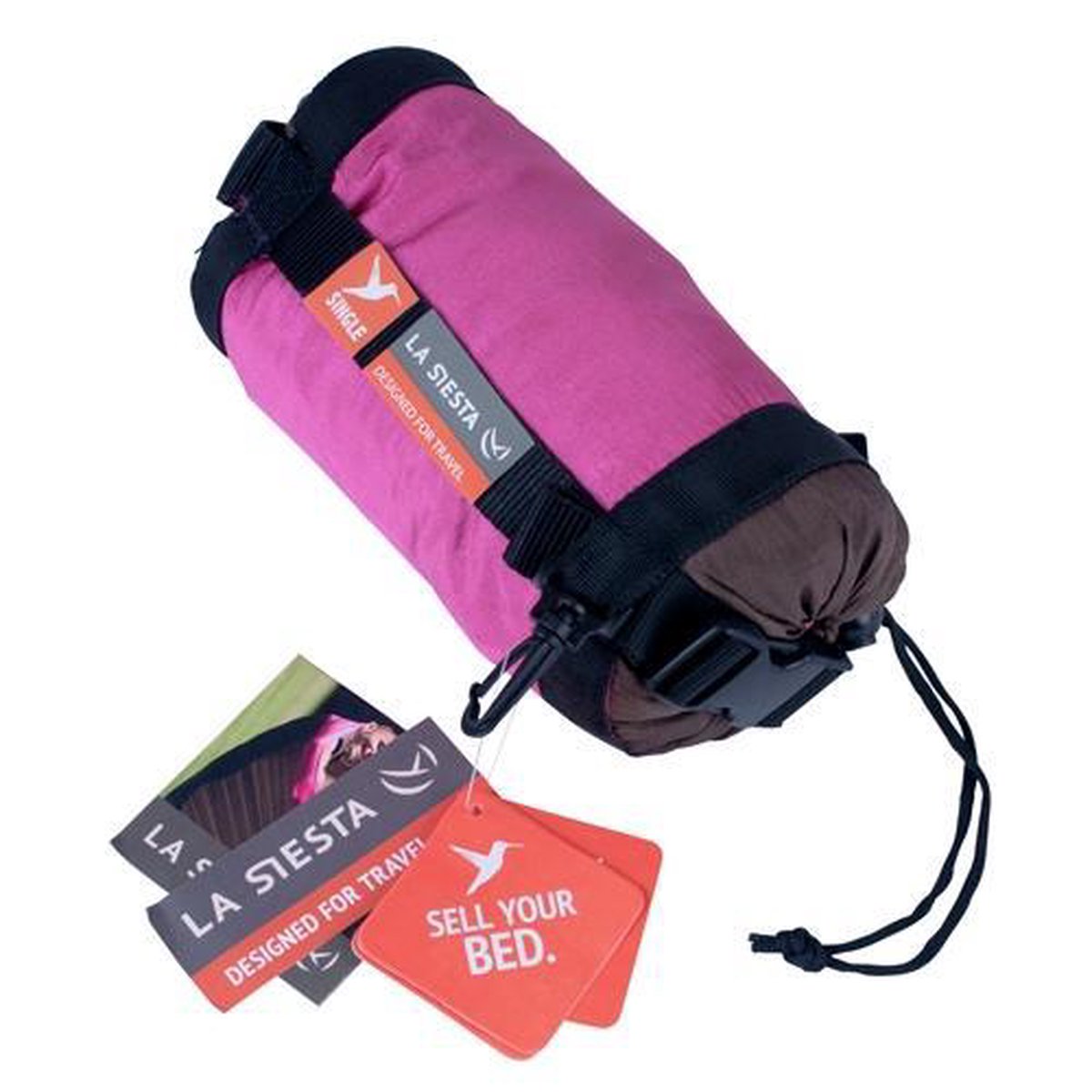 La Siesta Reishangmat Colibri Fuchsia single