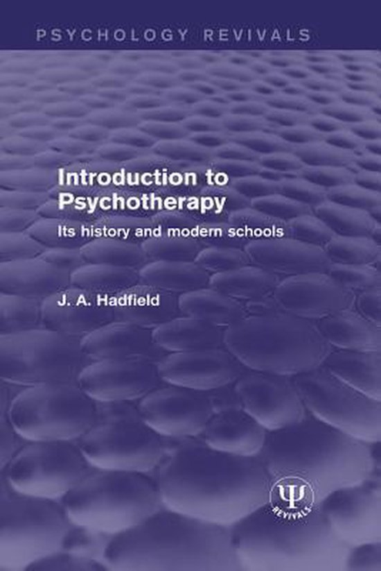 Psychology Revivals - Introduction to Psychotherapy - cover