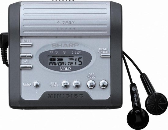Sharp Minidisk Recorder MT270H Portable | bol.com