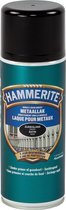 Hammerite Metaallak - Spray - Satin - Zwart - 0.4L