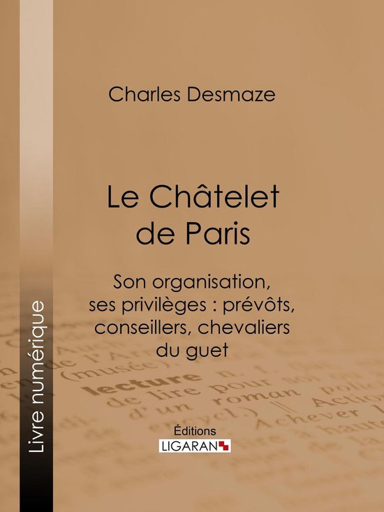 Le Châtelet de Paris - cover