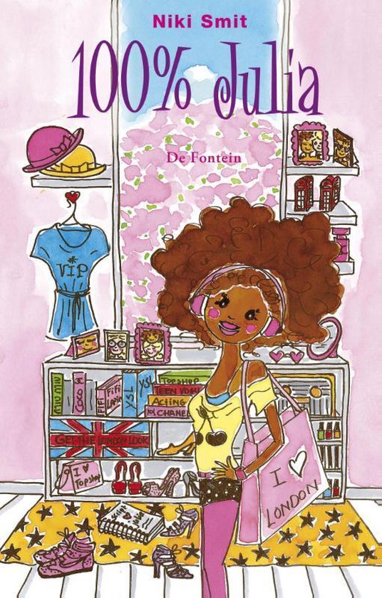 Cover van het boek '100% Julia' van Niki Smit