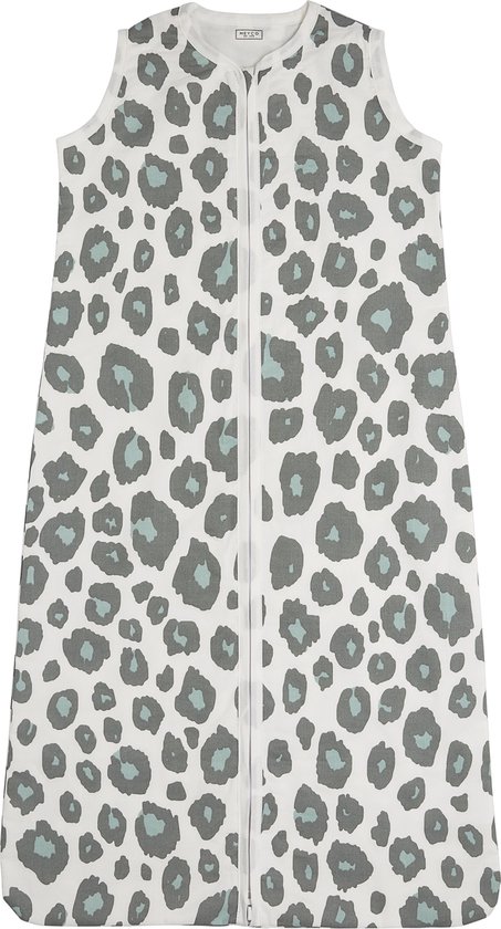 Meyco zomerslaapzak Panter - 90 cm - stone green