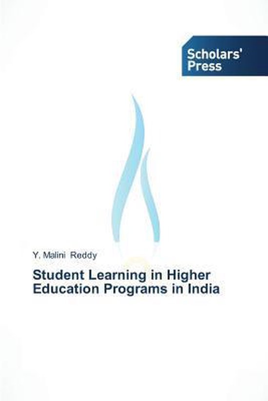 Student Learning in Higher Education Programs in India - cover