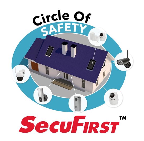 SecuFirst CAM114S Draadloze IP camera voor binnen - Pan/Tilt draai- kantelbaar - 10M nachtzicht - FHD 1080P van SecuFirst — afbeelding 3