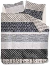 Beddinghouse Miles Dekbedovertrek - Flanel - Lits-jumeaux - 240x200/220 cm - Sand