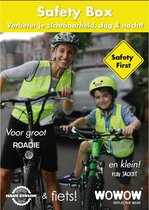 Geel Hesje / Veiligheidsvest - Wowow Safety Box  - Kinderen maat M