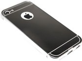 Spiegel hoesje zilver aluminium Geschikt voor iPhone 5C